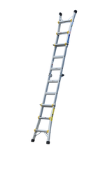 Pro Series Aluminium Industrial Telescopic Ladder - 4 Ladders In 1