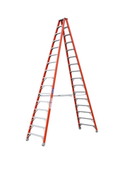 Pro Series Industrial Fibreglass Double Sided Step Ladder