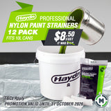 10 Litre Professional Paint Strainers - 12 Pack