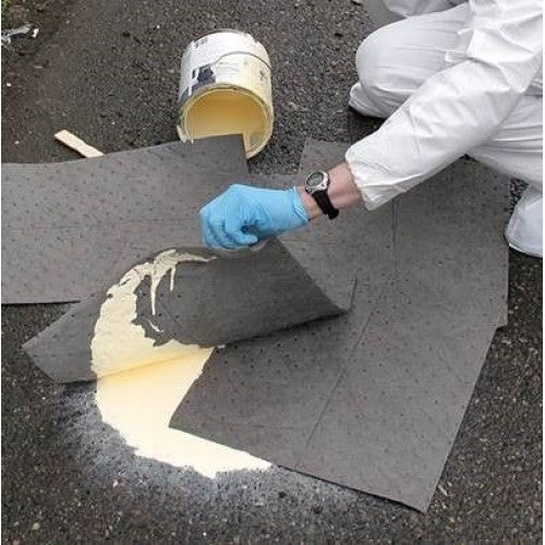 Almax Painters Vehicle Spill Kit In Use