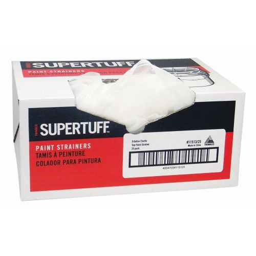 SuperTuff Elastic Top Bag Paint Strainer, 1 Gal, Regular Mesh