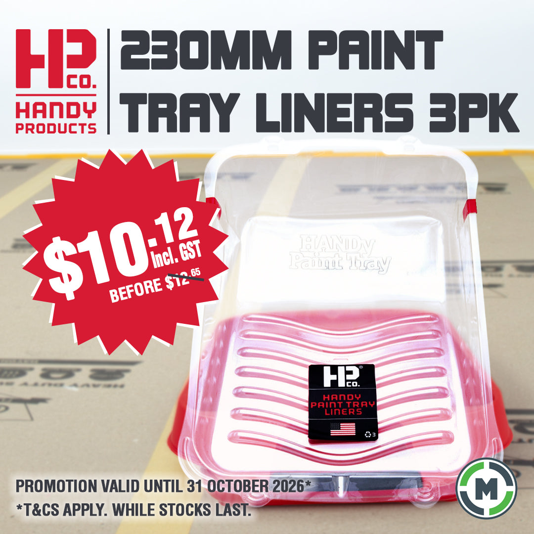 Handy 230mm Paint Tray Replacement Liners - 3 Pack