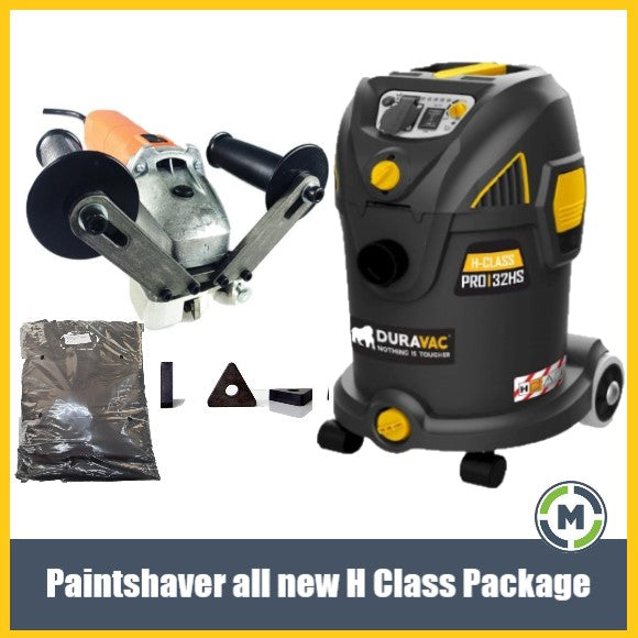 Paintshaver Pro and Duravac Pro H-Class Vacuum Package