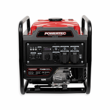 Powertec 4500W Inverter Generator - Built For Work, Ready For Everything