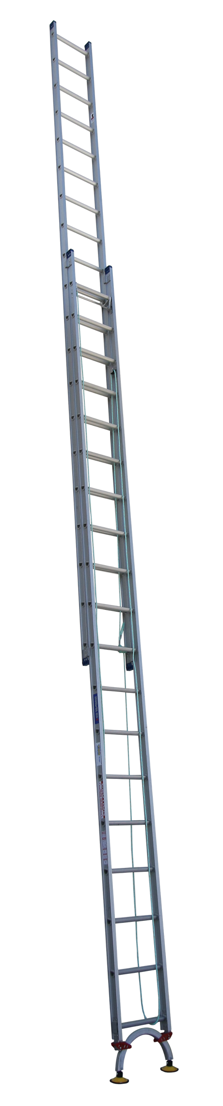 Pro-Series Extension Aluminium Ladders with Level Arc Fitted - Industrial Rated