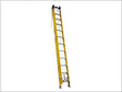 Pro Series Heavy Duty Industrial Fibreglass Linesman  Extension Ladder