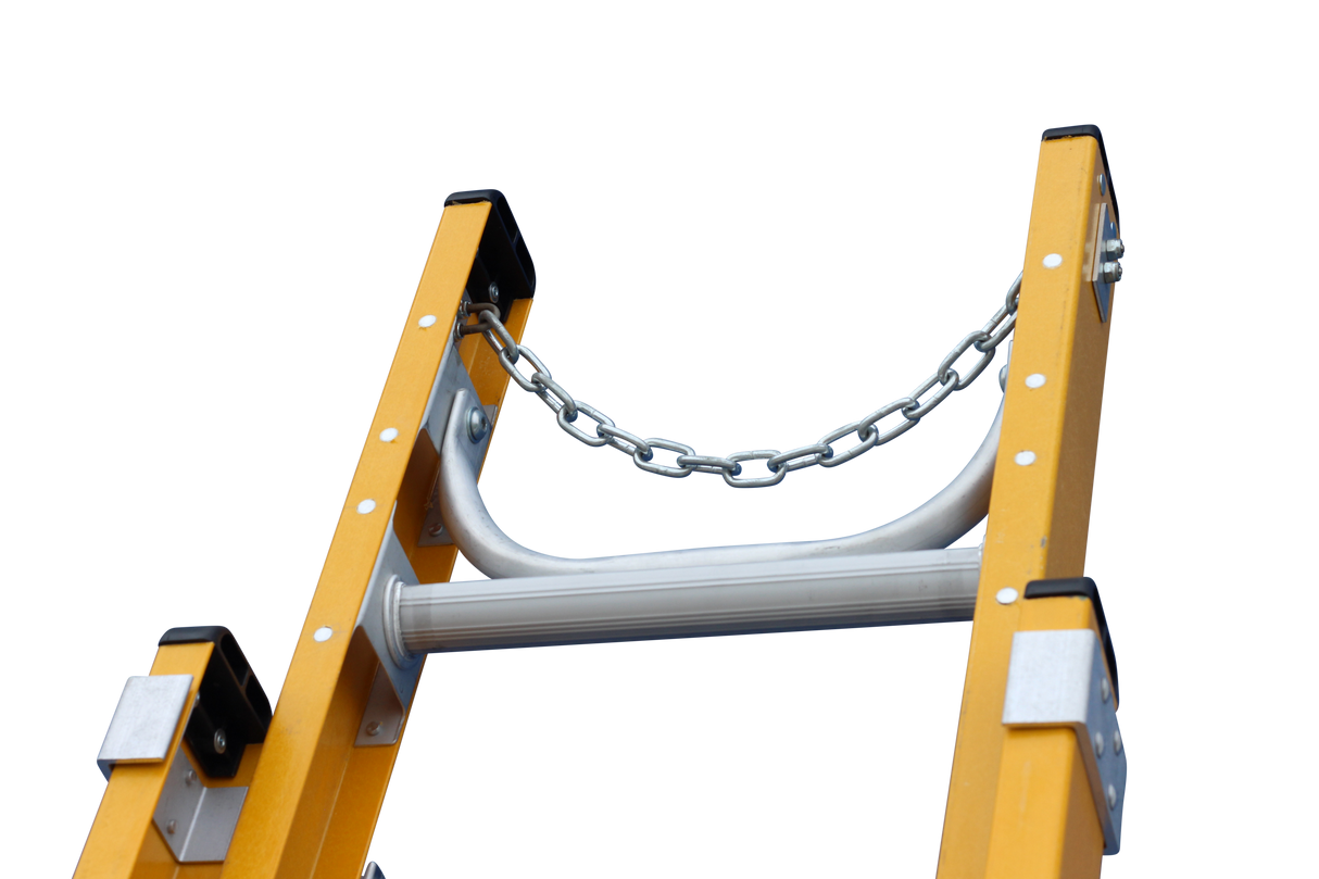 Pro Series Heavy Duty Industrial Fibreglass Linesman / Extension Ladder - Rated 150kg