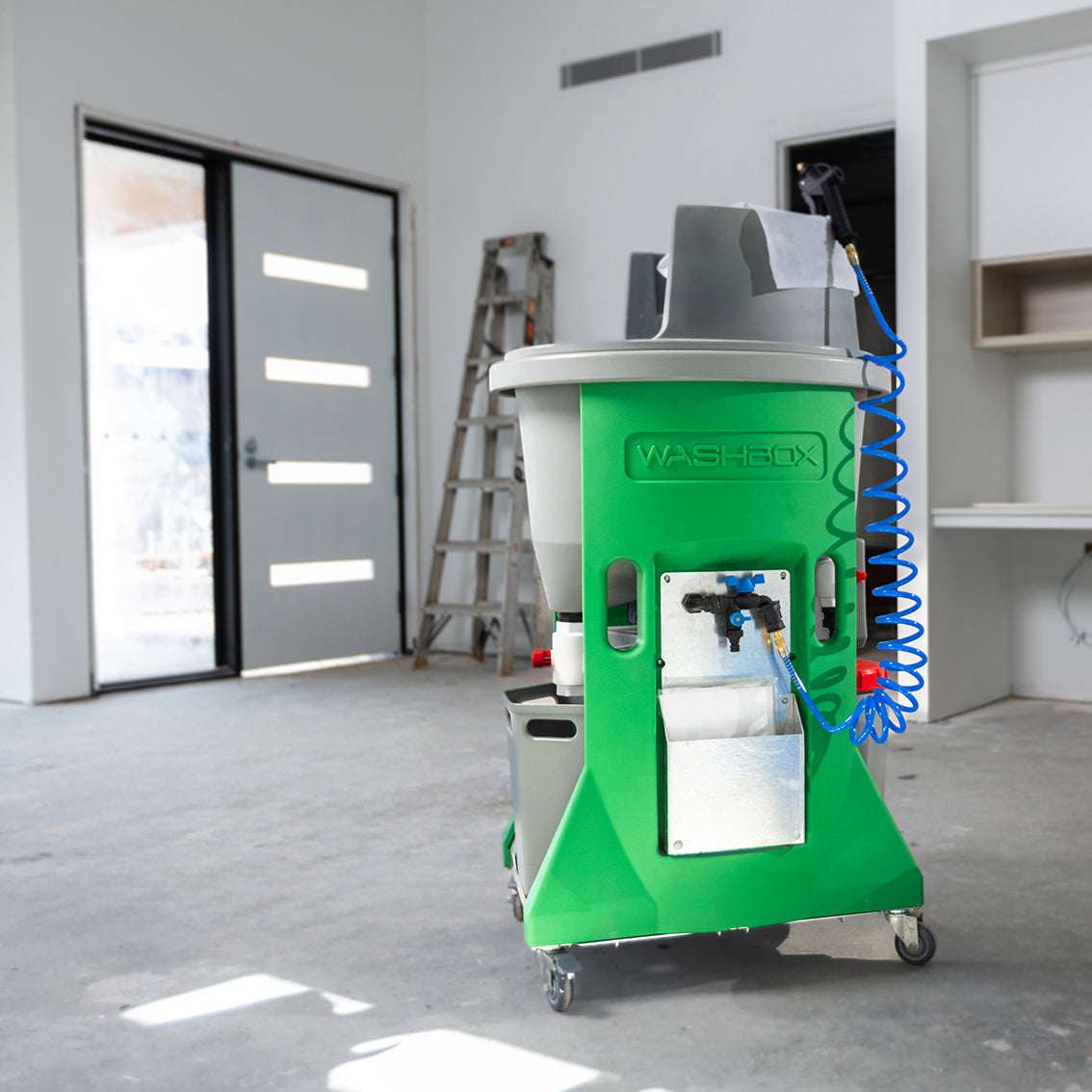 Washbox Rocket on worksite 