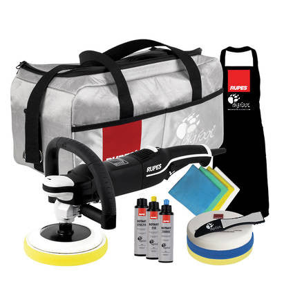 RUPES BigFoot LH 19E Professional Rotary Polisher Deluxe Kit