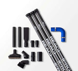 Set of vacuum cleaner attachments with 'REACH' 