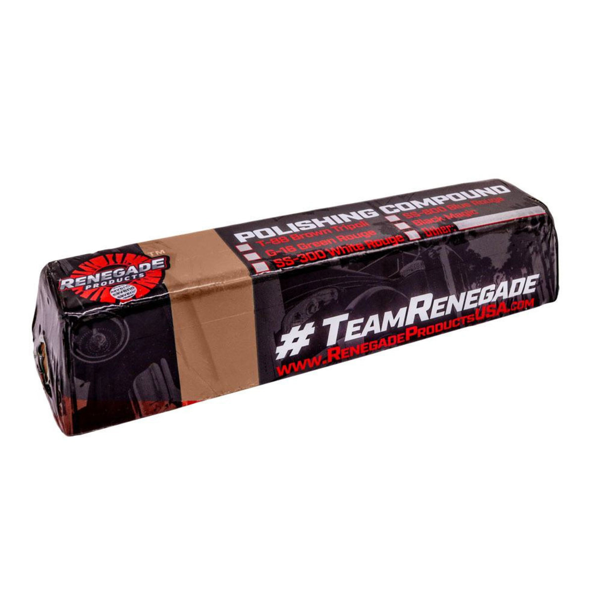 Renegade Clay Bar Tripoli T-88 Brown Cutting Compound - For Aluminium