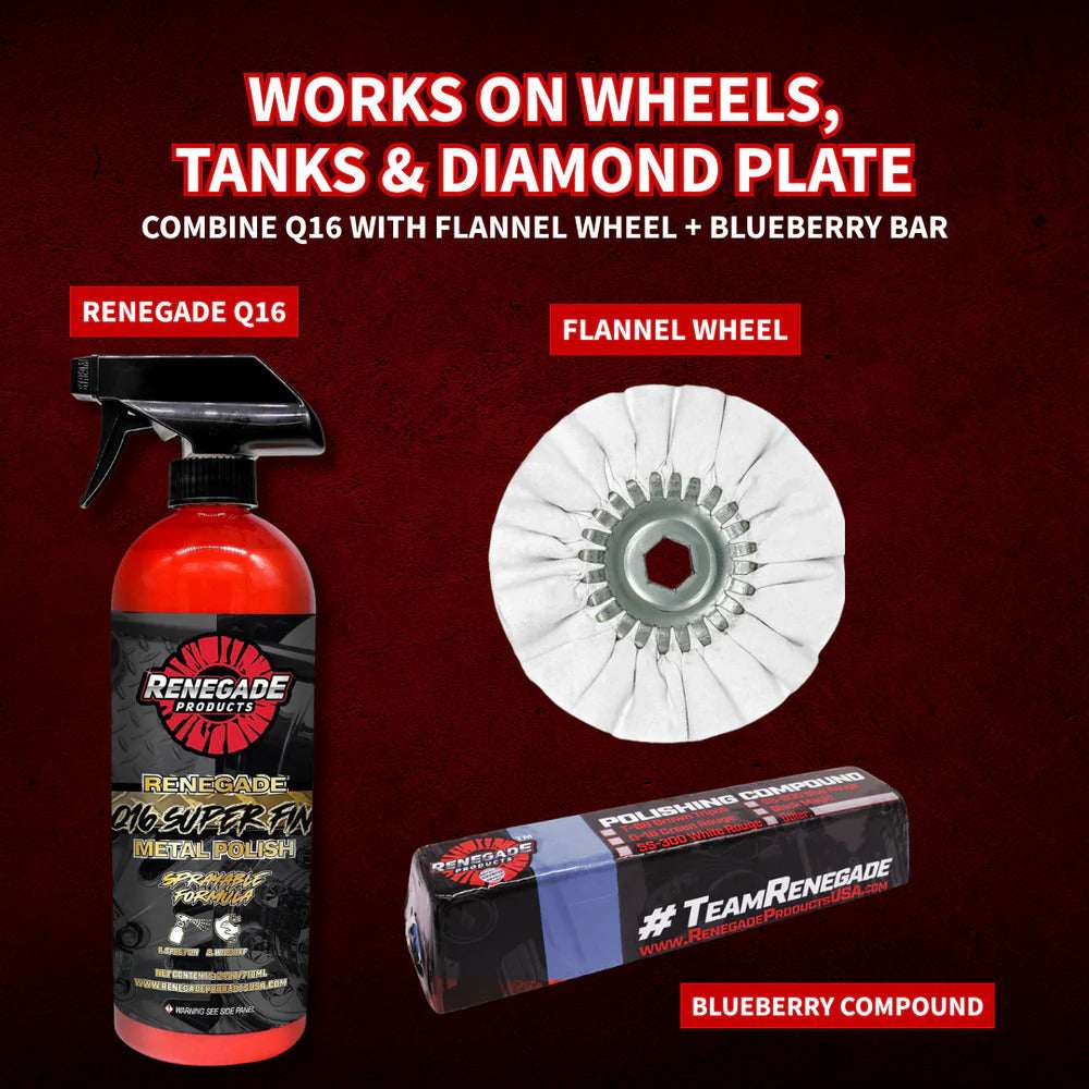 Renegade Q16 Super Fine Sprayable Metal Polish