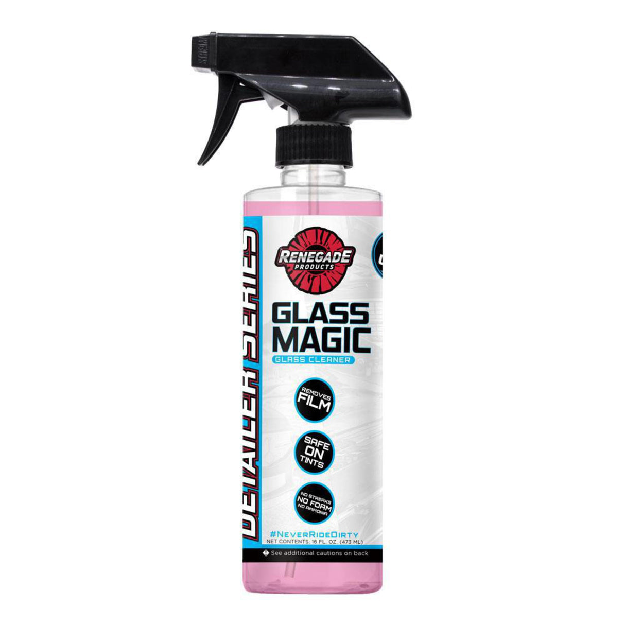 Renegade Glass Magic Ready To Use Glass Cleaner - Streak Free And Sparkling Clean