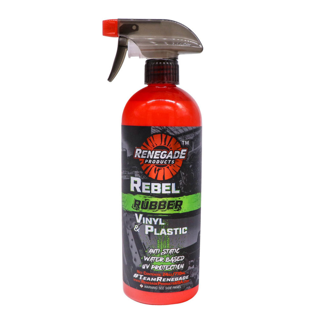 Renegade Rebel Rubber, Vinyl And Plastic Conditioner - All Shine With No Greasy Feeling!