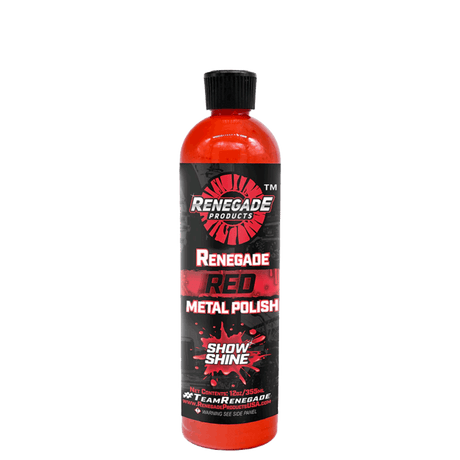 Renegade Red Show Shine Liquid Metal Polish - Perfect For Aluminium And Stainless