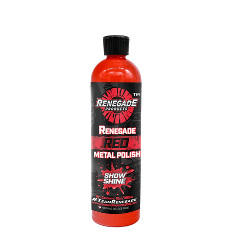 Renegade Red Show Shine Liquid Metal Polish - Perfect For Aluminium And Stainless