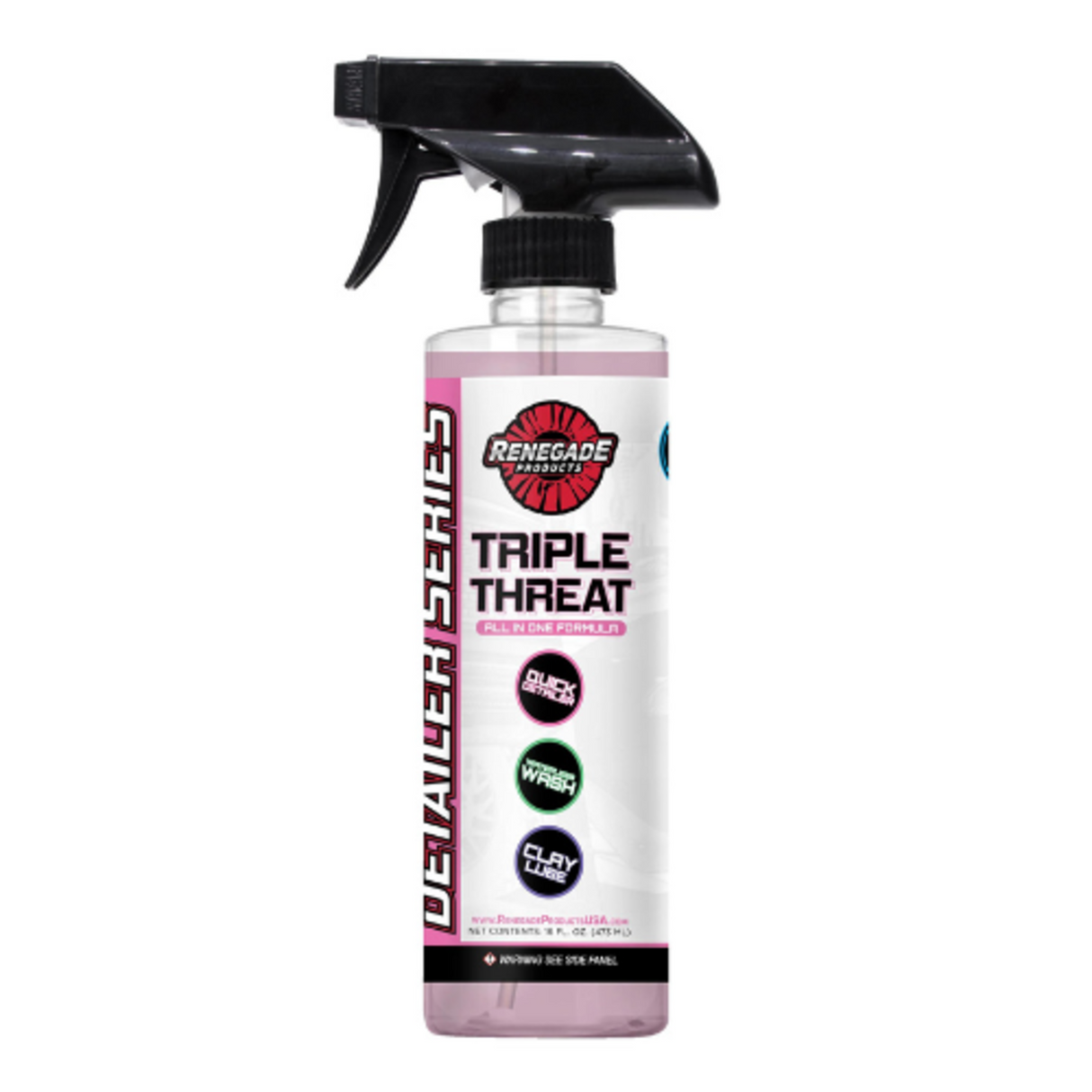 Renegade Triple Threat All-In-One Formula - Waterless Wash And Quick Detailer