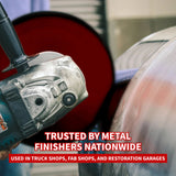 Renegade 9" Very Fine Satin Buff Wheel - The Prep And Satin Buff