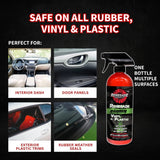Renegade Rebel Rubber, Vinyl And Plastic Conditioner - All Shine With No Greasy Feeling!