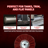 Renegade 9" Very Fine Satin Buff Wheel - The Prep And Satin Buff