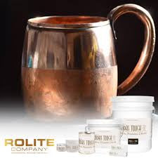 Rolite Brass & Copper Polish 4.5oz Jar - 2 Pack