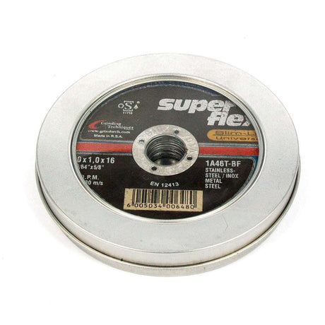 Super Flex Inox Ultra Thin Cutting Wheels A46T 100 x 1 x 16 10pk