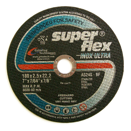 Super Flex Thin Inox AS24S 180 x 2.5 x 22