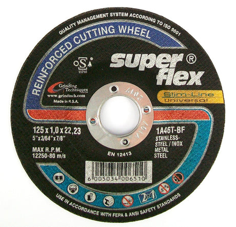 Super Flex Inox Ultra Thin Depressed Centre A46T Cut Off Wheels