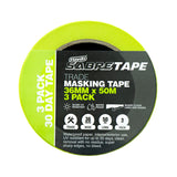 Sabre Trade Masking Tape 36mm x 50m - 3 Pack