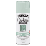 Rust-Oleum Chalked Spray Paint, 340g - Serenity Blue