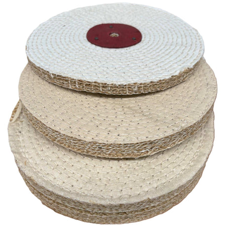 150mm Sisal Polishing Mops - For Cutting Ferrous Metals