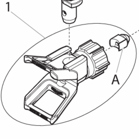Wagner Control Pro T2 Spray Guard Assembly - Tip Holder