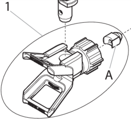 Wagner Control Pro T2 Spray Guard Assembly - Tip Holder