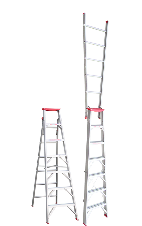 Tradesman Dual Purpose Aluminium Ladder