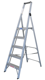 Tradesman Industrial Aluminium Slimline Platform Ladder - Super Lightweight