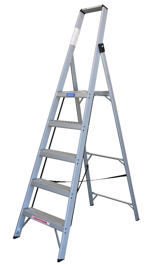 Tradesman Industrial Aluminium Slimline Platform Ladder - Super Lightweight