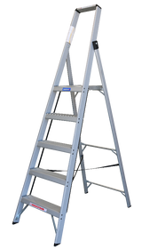 Tradesman Industrial Aluminium Slimline Platform Ladder - Super Lightweight