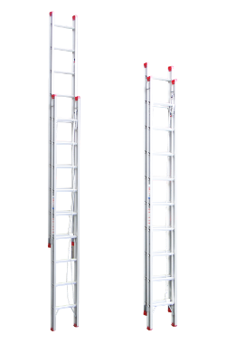 Tradesman Industrial Aluminium Extension Ladder Extended