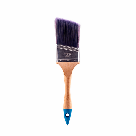 Buy The Box - Long Handle Almax Tiger Trim Angle Sash Paint Brushes