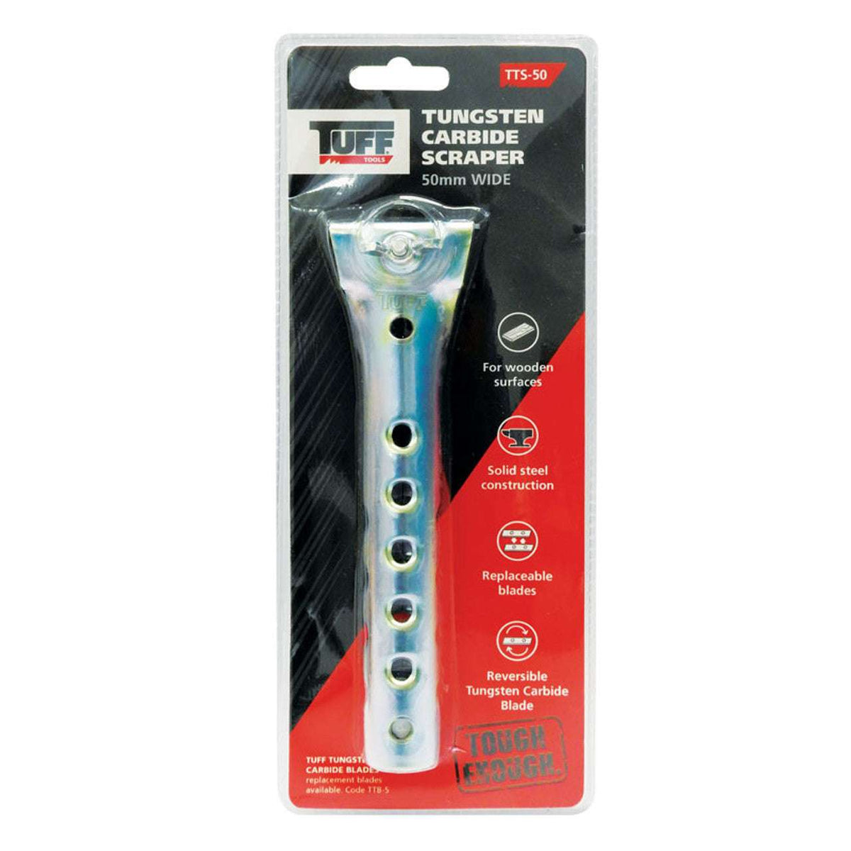 TUFF 50mm Tungsten Carbide Scraper With Threaded Handle – Millin