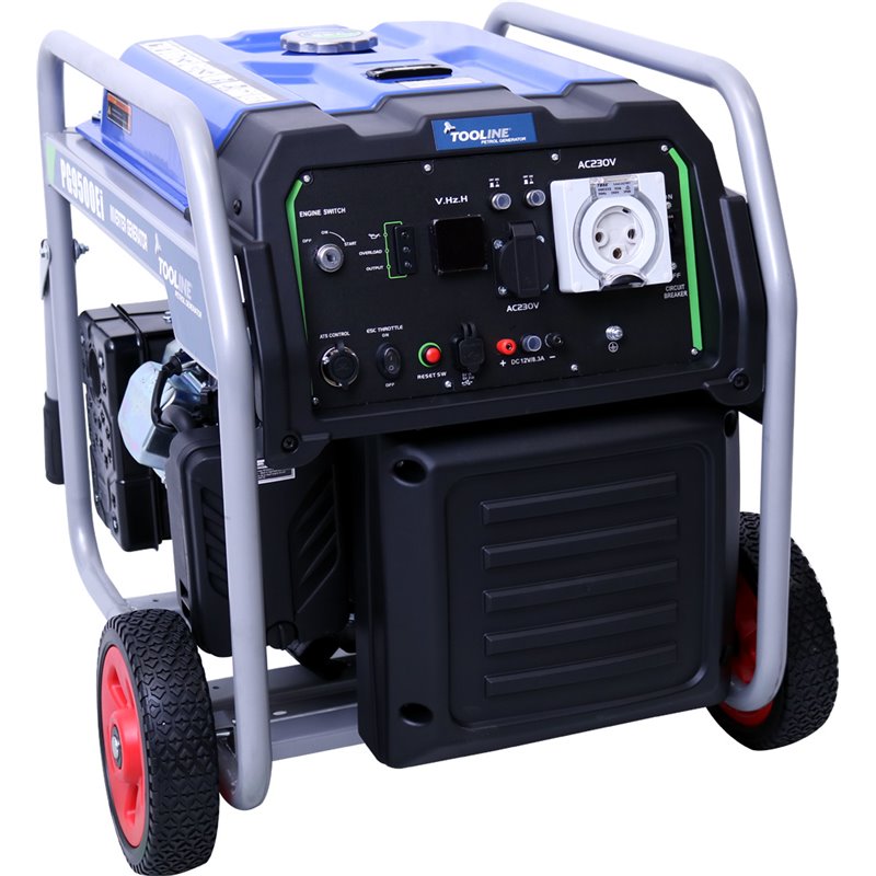 Tooline 9.5KW Petrol Inverter Generator - Great For Emergency Power Back Up