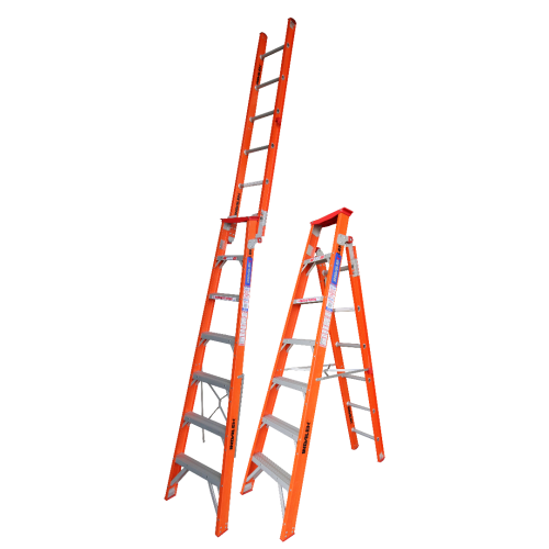 Tradesman Fibreglass Dual Purpose Ladder