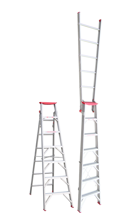 Tradesman Dual Purpose Aluminium Ladder