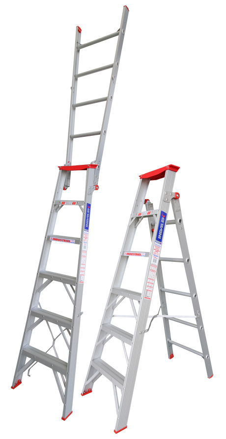 Tradesman Dual Purpose Aluminium Ladder