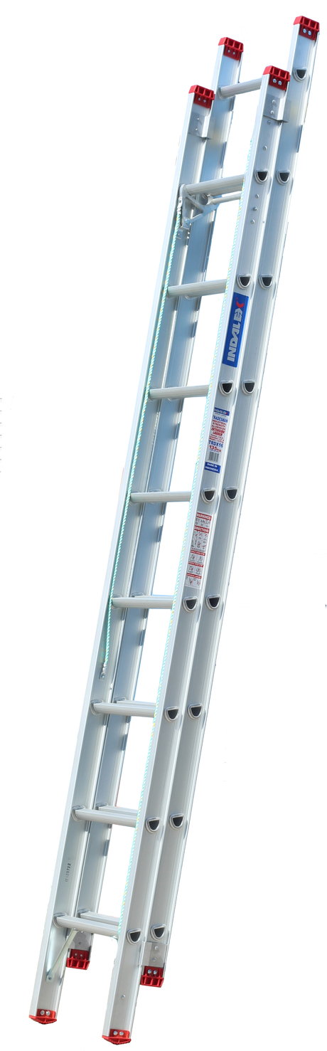 Tradesman Industrial Extra Lightweight Aluminium Extension Ladder - You Will Be Surprised At How Light