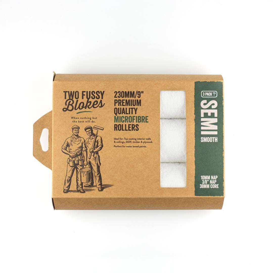 Two Fussy Blokes 230mm x 10mm Semi Smooth Microfibre Roller Sleeves