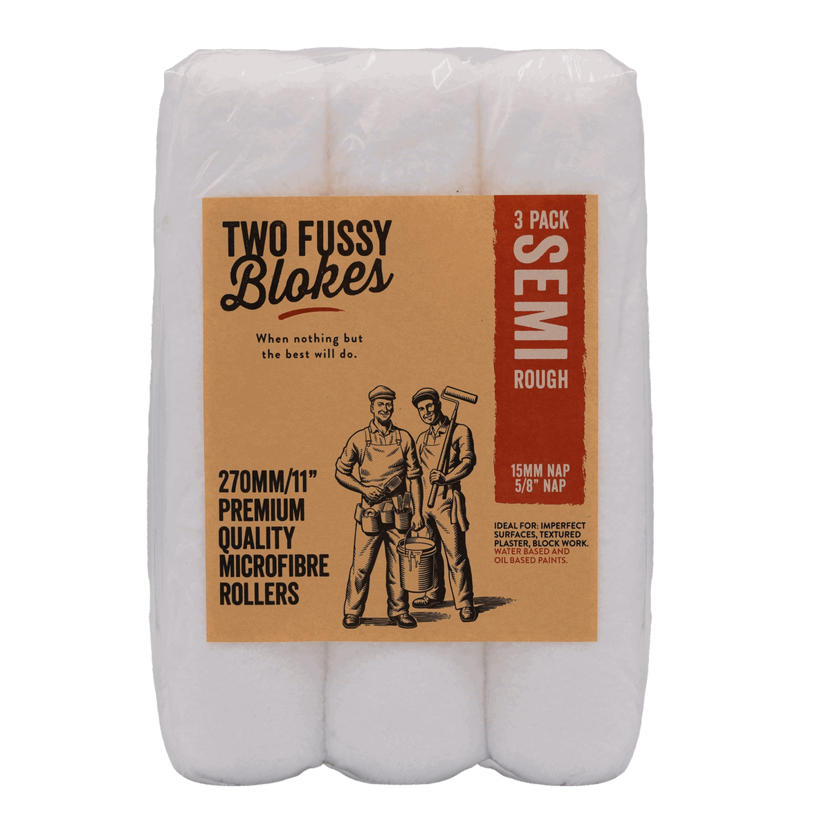 Two Fussy Blokes 270mm x 15mm Bulk