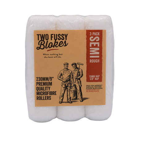 Two Fussy Blokes Microfibre Roller Sleeve, 230mm x 15mm Nap 