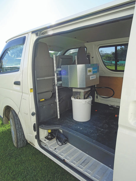 Almax 25lt Eco-Clean Mobile Paint Waste Water Treatment Station - Wall / Vehicle Mounted
