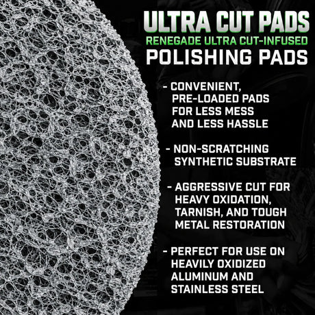 Ultra Cut-Infused Polishing Pads